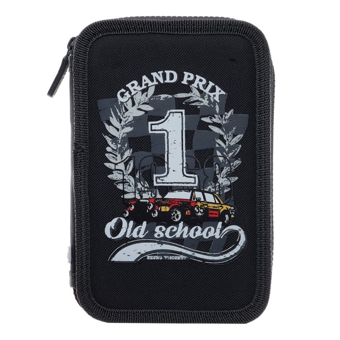 Рюкзак школьный Bruno Visconti "BASS", 40 х 30 х 19 см, эргономичная спинка, пенал в подарок