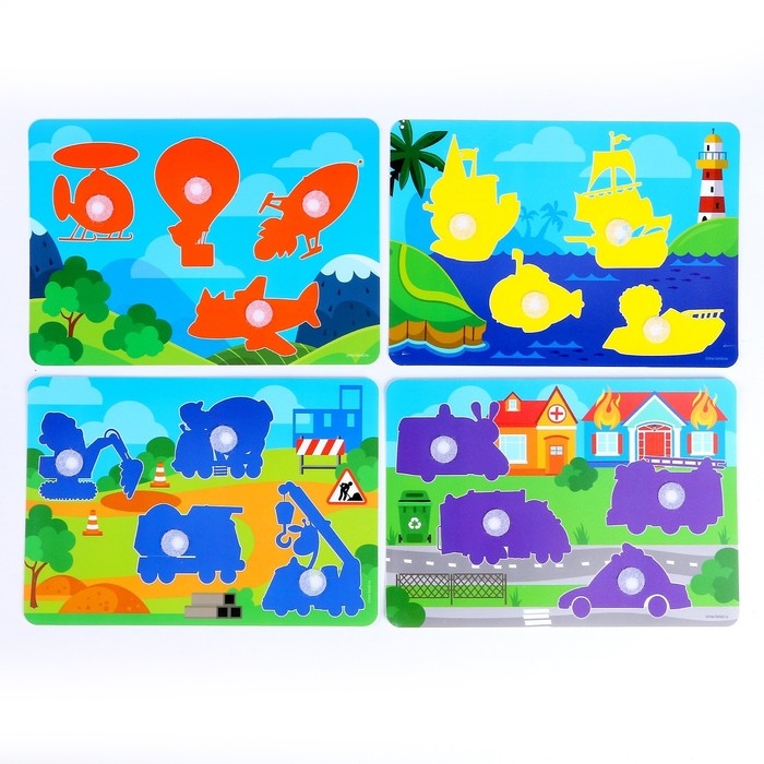 Развивающая игра на липучках «Изучаем транспорт» Развивающая игра на липучках «Изучаем транспорт»