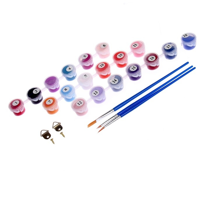 Картина по номерам на холсте с подрамником «Лиса», 30х40 см Картина по номерам на холсте с подрамником «Лиса», 30х40 см