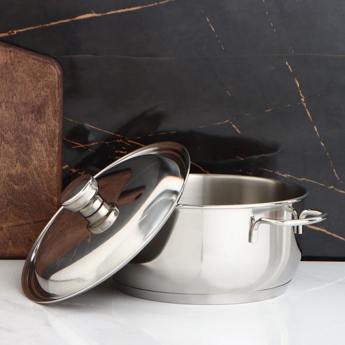 Кастрюля «Классика-прима», 2.5 л, d=20 см, капсульное дно, индукция Кастрюля «Классика-прима», 2.5 л, d=20 см, капсульное дно, индукция