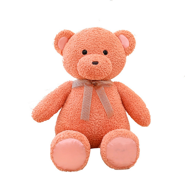 Мягкая игрушка  Мягкая игрушка "Медведь" с бантиком, 90 см, цвет розовый