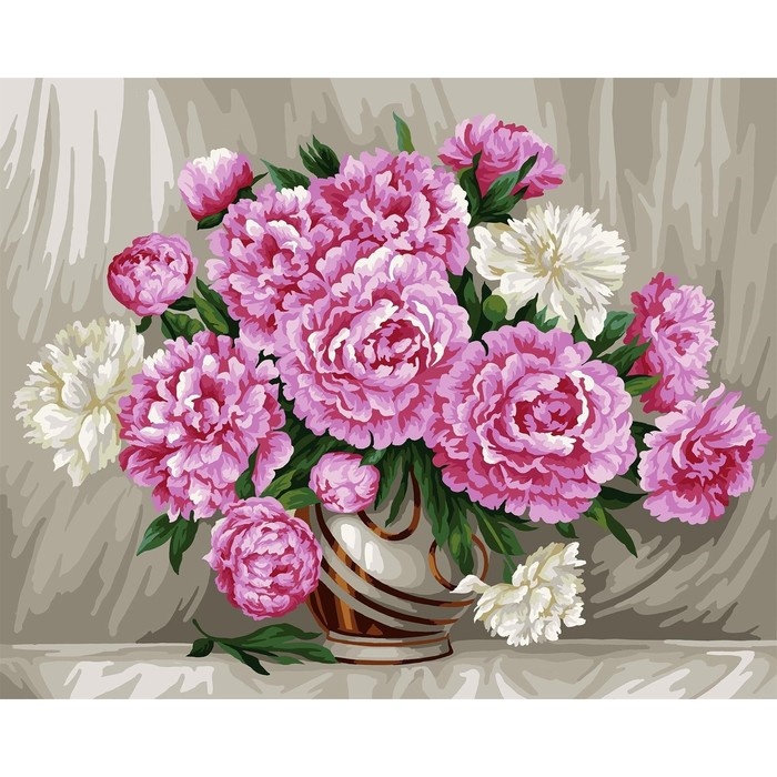 Картина по номерам на холсте с подрамником «Букет», 40 х 50 см