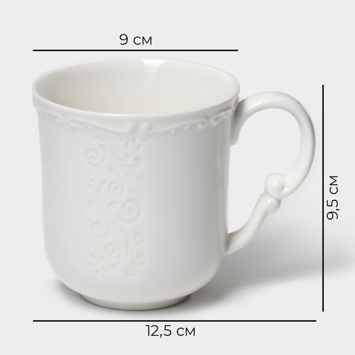 Кружка фарфоровая Magistro Kingdom, 350 мл Кружка фарфоровая Magistro Kingdom, 350 мл