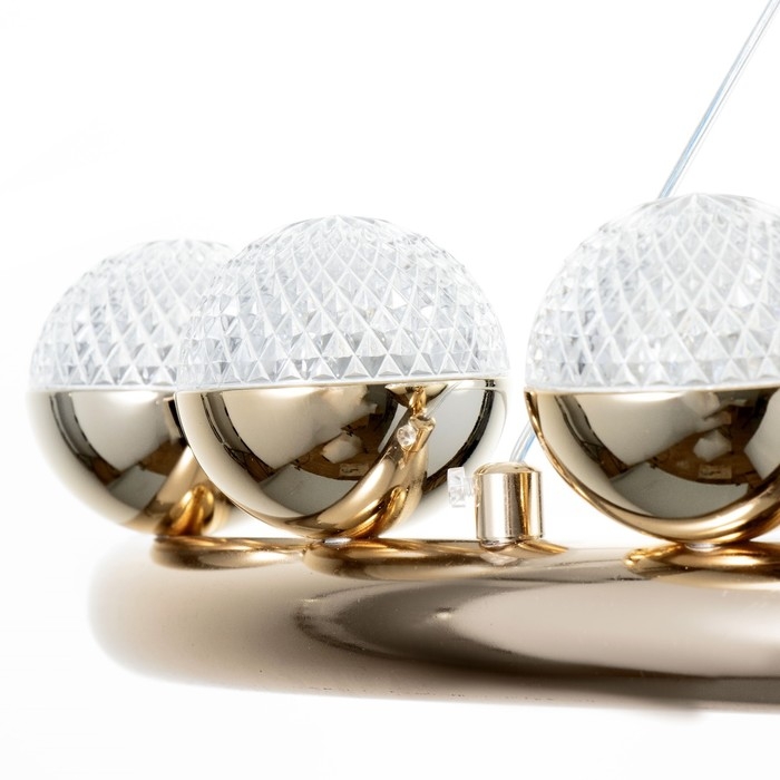 Светильник Светильник "Рони" LED 85Вт золото 50х50х9-100 см BayerLux