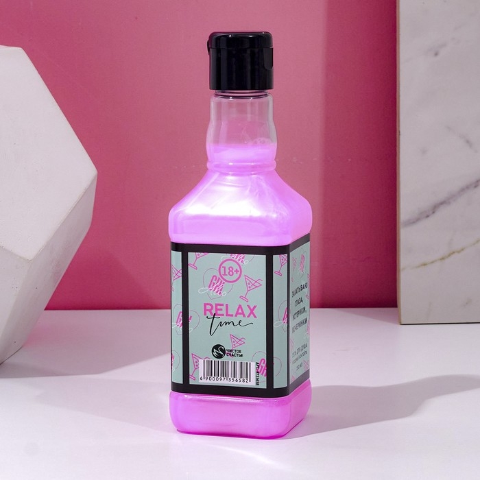 Гель для душа во флаконе виски, 250 мл, аромат ягодного коктейля, Новый Год Гель для душа во флаконе виски, 250 мл, аромат ягодного коктейля, Новый Год