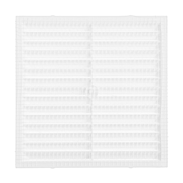 Решетка вентиляционная ZEIN Люкс Л130, 130 х 130 мм, с сеткой, неразъемная Решетка вентиляционная ZEIN Люкс Л130, 130 х 130 мм, с сеткой, неразъемная