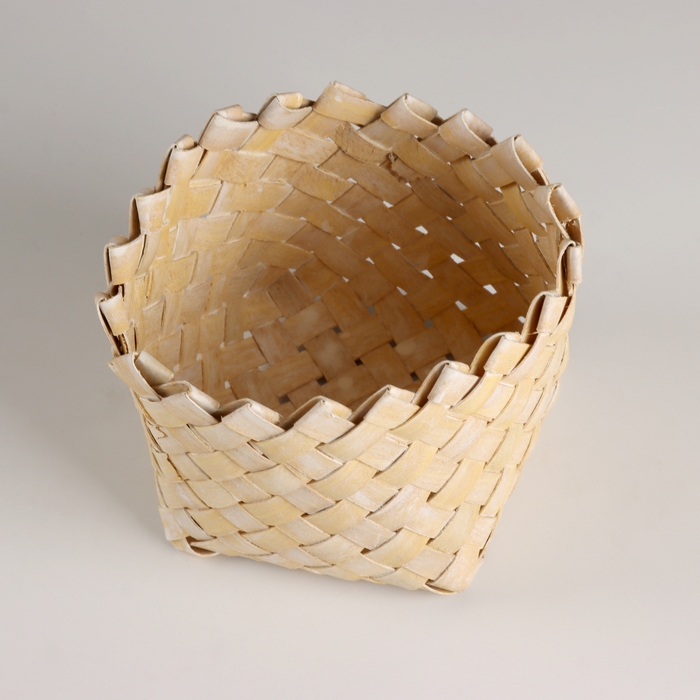 Кашпо плетеное, D14хН11,5см, оранжевый Кашпо плетеное, D14хН11,5см, оранжевый