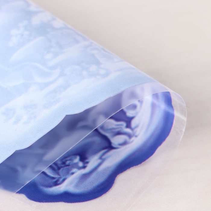 Набор наклеек на окна Набор наклеек на окна "Новогодний" зимние пейзажи, 24 х 37 см