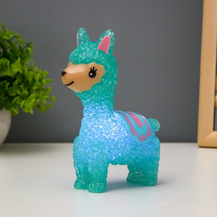 Ночник Ночник "Лама" LED 1Вт от батареек LR44 МИКС 10х15х5,5см RISALUX