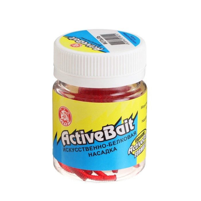 Мотыль ActiveBait искусственно-белковая насадка Мотыль ActiveBait искусственно-белковая насадка