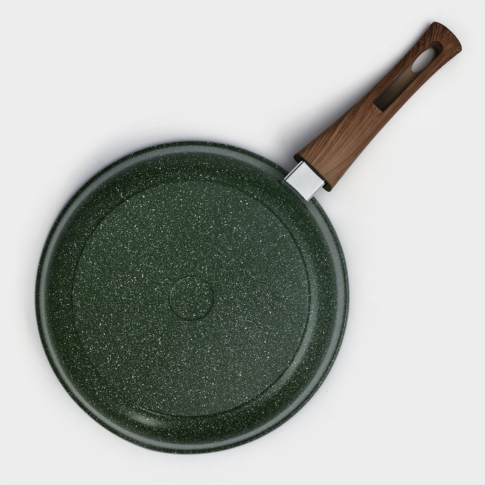 Сковорода Доляна «Форест», d=26 см, стеклянная крышка, съёмная ручка, антипригарное покрытие Сковорода Доляна «Форест», d=26 см, стеклянная крышка, съёмная ручка, антипригарное покрытие