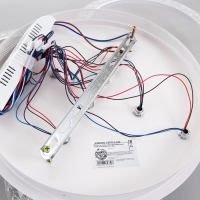 Люстра с ПДУ 1833/8WT LED 228Вт 3000-6000К диммер белый 95х58х15 см BayerLux