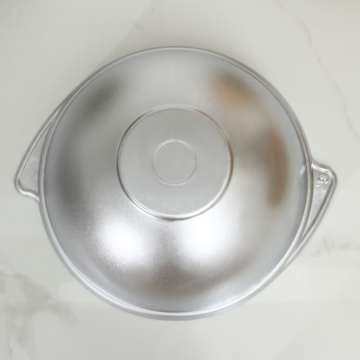 Казан алюминиевый для плова, 6 л, цвет серебряный Казан алюминиевый для плова, 6 л, цвет серебряный