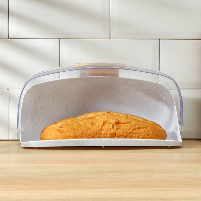 Хлебница, цвет мраморный Хлебница, цвет мраморный