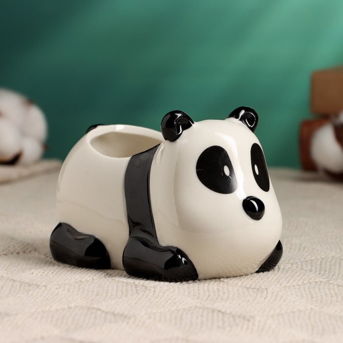 Кашпо  Кашпо "Панда" 7х13х8см