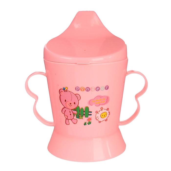 Набор детской посуды, 4 предмета: миска, ложка, вилка, поильник с твёрдым носиком 200 мл, цвета МИКС Набор детской посуды, 4 предмета: миска, ложка, вилка, поильник с твёрдым носиком 200 мл, цвета МИКС