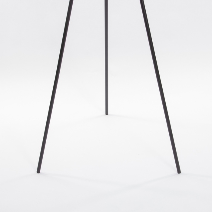 Торшер 42871/1Т E27 40Вт черный-пыльная роза 30х30х133 см