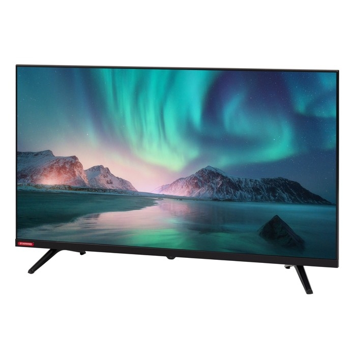 Телевизор Starwind SW-LED32BG200, 32 Телевизор Starwind SW-LED32BG200, 32", 1366x768, DVB-T2/C/S2, HDMI 2, USB 1, черный