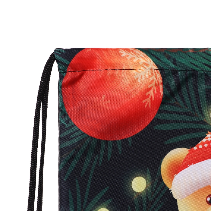 Новый год. Сумка под сладости 290 x 340 мм Новый год. Сумка под сладости 290 x 340 мм "Новогодняя игрушка" (мягкий полиэстер плотностью 210D)