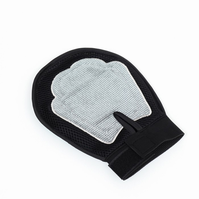 Рукавица - щетка для шерсти двусторонняя, на правую и левую руку, микс цветов Рукавица - щетка для шерсти двусторонняя, на правую и левую руку, микс цветов