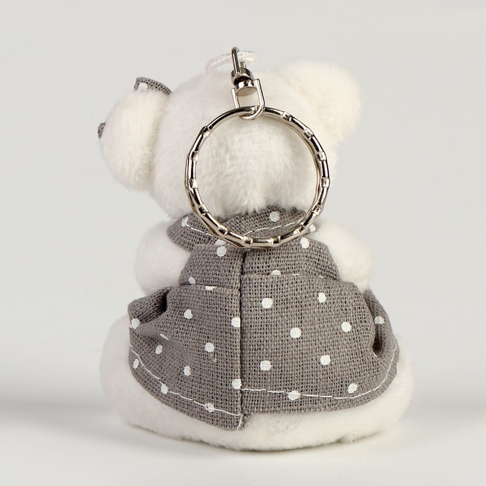 Мягкая игрушка «Медведь с сердцем» на брелоке, виды МИКС Мягкая игрушка «Медведь с сердцем» на брелоке, виды МИКС