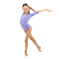 Купальник для гимнастики и танцев Grace Dance, р. 40, цвет сирень