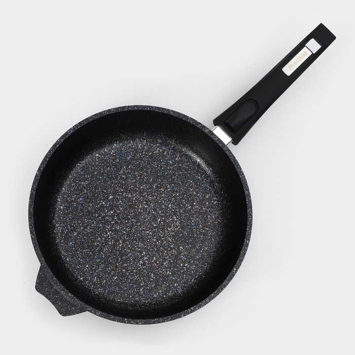 Сковорода «Гранит Star» Induction Pro, d=26 см, съёмная ручка, индукция, тёмно-синий Сковорода «Гранит Star» Induction Pro, d=26 см, съёмная ручка, индукция, тёмно-синий