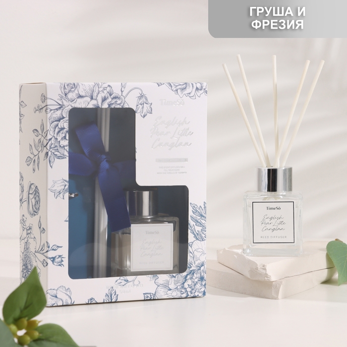 Диффузор ароматический  Диффузор ароматический "Роскошные ароматы", 50 мл, английская груша и фрезия
