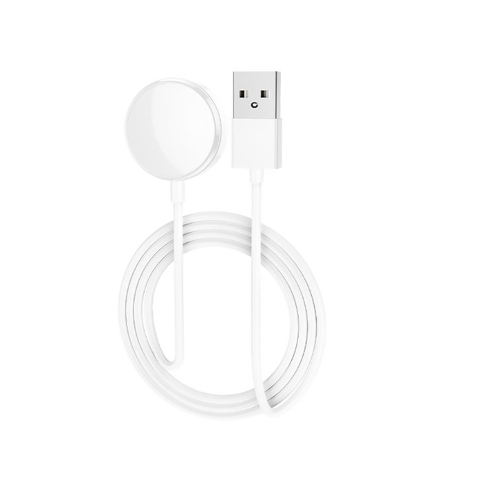 Кабель для зарядки смарт-часов Hoco Y9, 83 см, белый Кабель для зарядки смарт-часов Hoco Y9, 83 см, белый