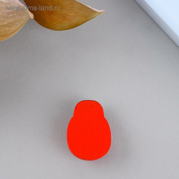 Декор для творчества дерево Декор для творчества дерево "Божьи коровки" (набор 15 шт) 1,3х2,5 см