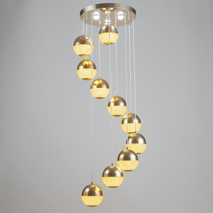 Каскад Каскад "Лакшери" 10LED+3LED 79Вт ПДУ золото 40х40х200см BayerLux
