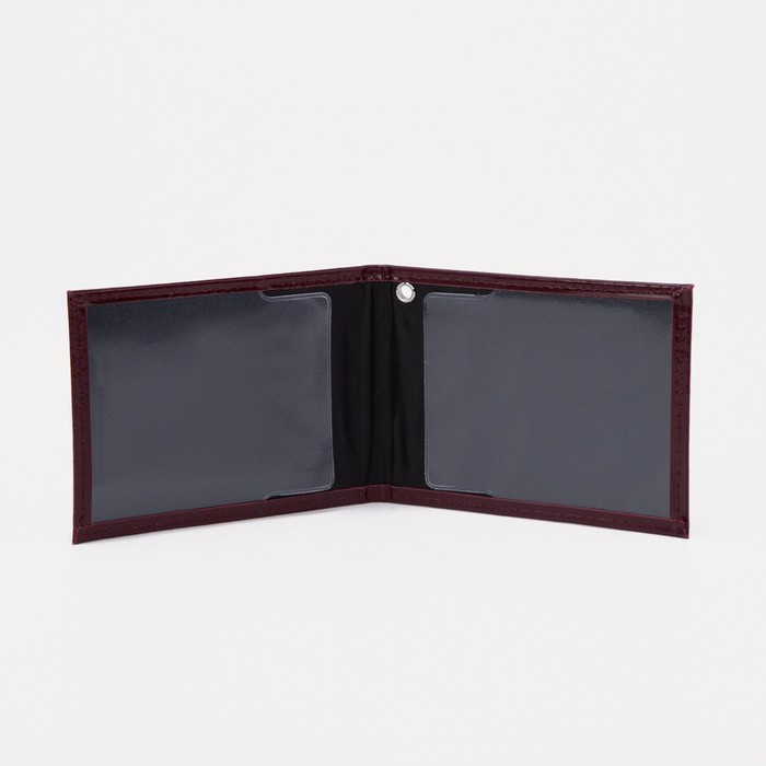 Обложка для удостоверения "Росгвардия", цвет бордовый