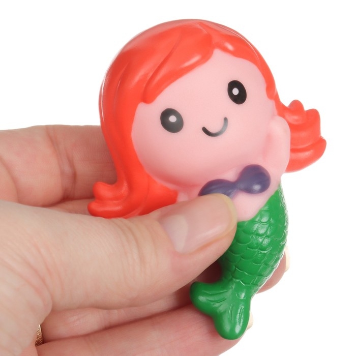 Резиновая игрушка для ванны «Русалочка», Крошка Я Резиновая игрушка для ванны «Русалочка», Крошка Я