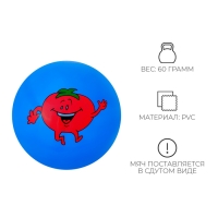 Мяч детский «Ассорти», d=22 см, цвет МИКС