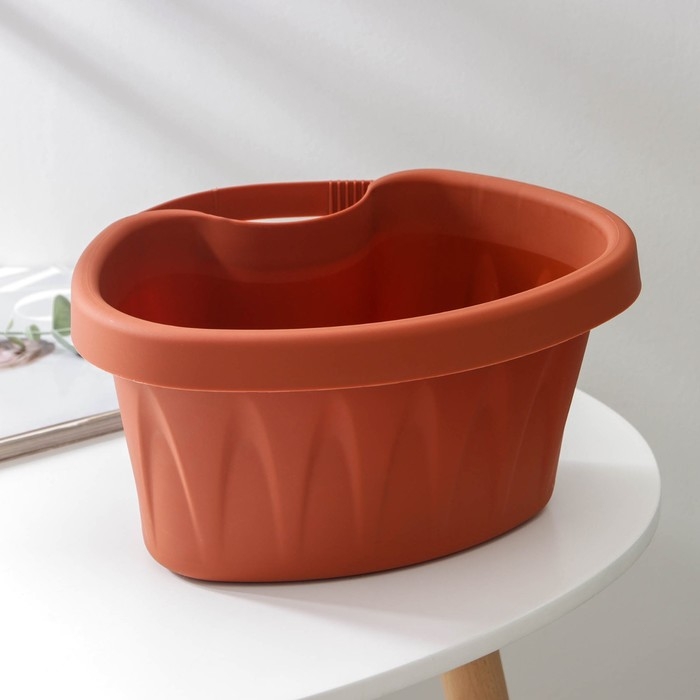 Кашпо на водосточную трубу «Алиция», 3,5 л, цвет терракотовый Кашпо на водосточную трубу «Алиция», 3,5 л, цвет терракотовый