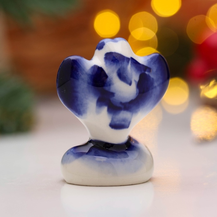 Сувенир Сувенир "Гоша средний" 6х4,5 см, гжель