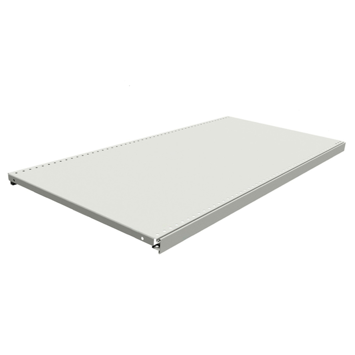 Полка для стеллажа, 50×101 см, перфорированная, шаг 2,5 см, цвет белый