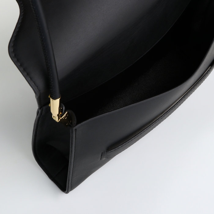 Сумка-мессенджер без застёжки, цвет чёрный Сумка-мессенджер без застёжки, цвет чёрный