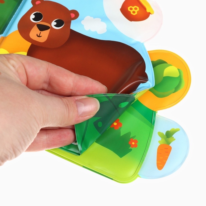 Набор для купания 2 в 1 Жирафик: Пазл и книжка для ванны Крошка Я Набор для купания 2 в 1 Жирафик: Пазл и книжка для ванны Крошка Я