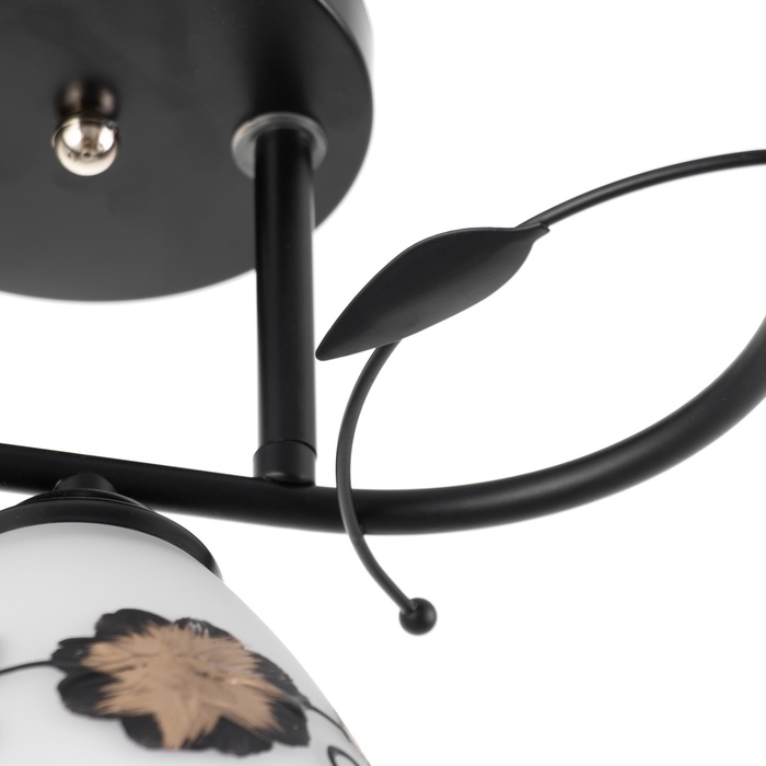 Люстра Люстра "Арья" 3хЕ27 40Вт черный 58х26 см