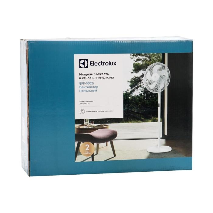 Вентилятор Electrolux EFF-1002i, напольный, 50 Вт, 3 скорости, до 24 м2, белый Вентилятор Electrolux EFF-1002i, напольный, 50 Вт, 3 скорости, до 24 м2, белый