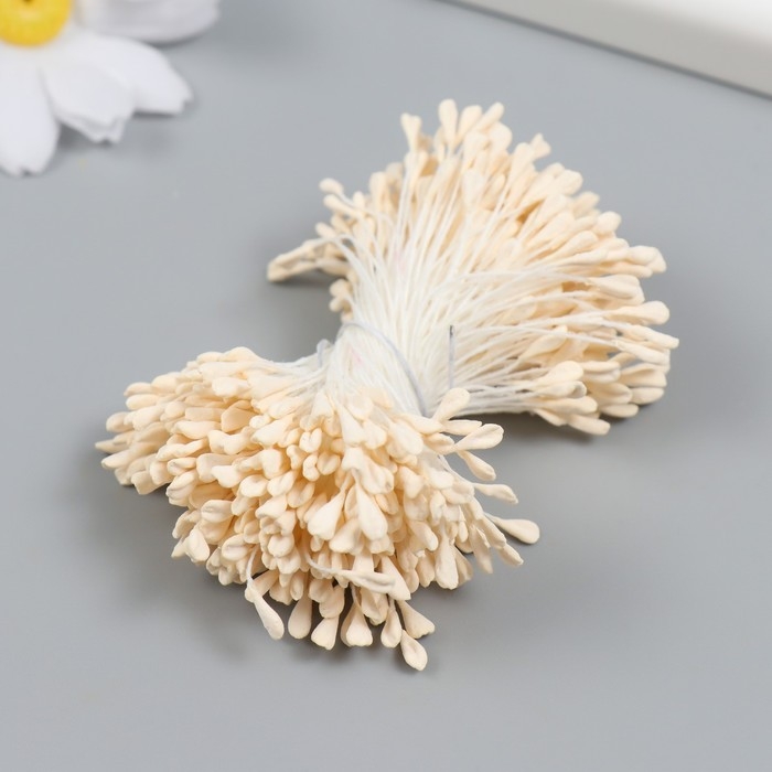 Тычинки для цветов Тычинки для цветов "Персик" набор 360 шт длина 6 см