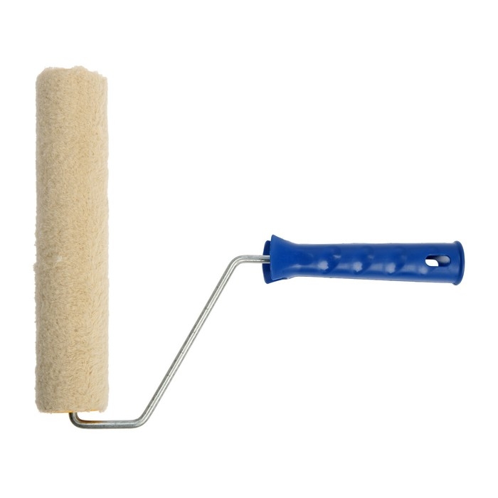 Валик ТУНДРА, натуральный мех, 240 мм, рукоятка d=6 мм, D=42 мм, ворс 12 мм Валик ТУНДРА, натуральный мех, 240 мм, рукоятка d=6 мм, D=42 мм, ворс 12 мм