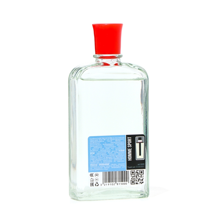 Парфюмированный лосьон после бритья Economical Packaging  Парфюмированный лосьон после бритья Economical Packaging "Sport Homme", 100 мл