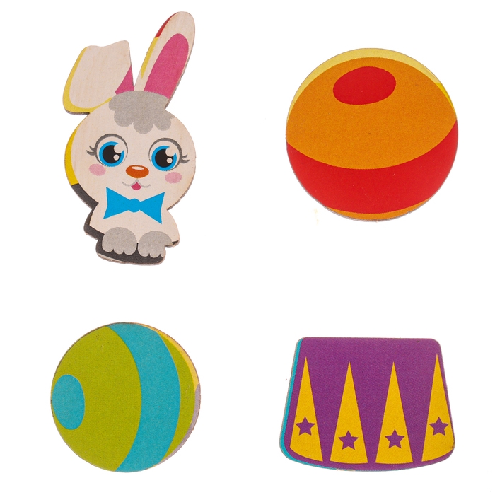 Головоломка логическая «Животные в цирке» 30х10 см Головоломка логическая «Животные в цирке» 30х10 см