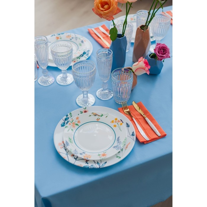 Бокал для вина стеклянный Magistro «Босфор», 250 мл, 8,5×16,5 см, цвет перламутровый Бокал для вина стеклянный Magistro «Босфор», 250 мл, 8,5×16,5 см, цвет перламутровый