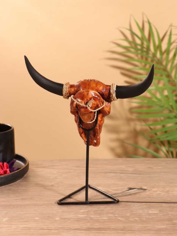 Сувенир «Череп буйвола», на стойке, 18×10×21 см Сувенир «Череп буйвола», на стойке, 18×10×21 см