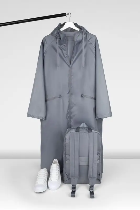 Дождевик R2, серый, размер XS/S Дождевик R2, серый, размер XS/S