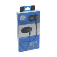 Наушники проводные SY-008, вакуумные, микрофон, Jack 3.5 мм, чёрные