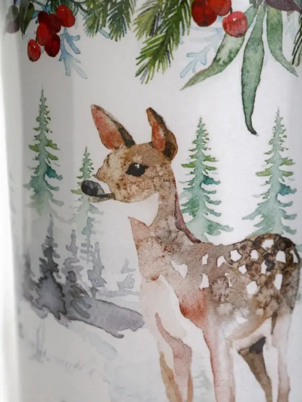 Термостакан новогодний со вставкой «Зимний лес», 250 мл Термостакан новогодний со вставкой «Зимний лес», 250 мл